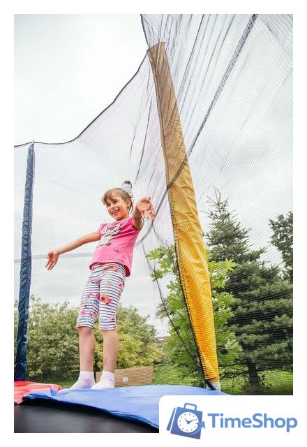 Батут Sundays Acrobat-D490 (зеленый, с сеткой) - Изображение №4 — Интернет-магазин Time-Shop