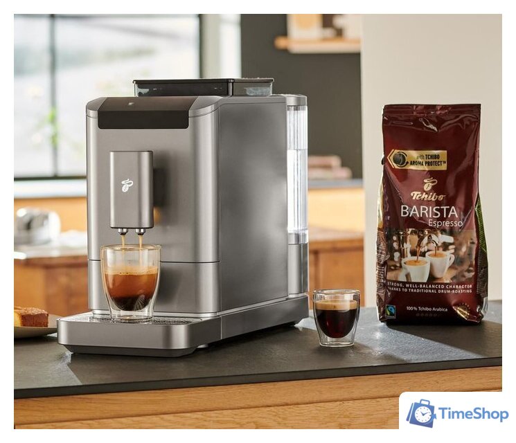 Кофемашина Tchibo Esperto2 Caffe (серебристый) - Изображение №9 — Интернет-магазин Time-Shop