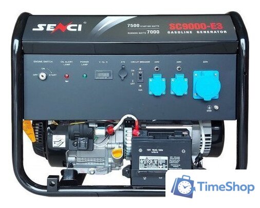 Бензиновый генератор SENCI SC9000-E3 - Изображение №1 — Интернет-магазин Time-Shop