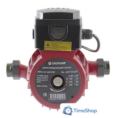Циркуляционный насос Unipump UPC3 25-160 230 - Изображение №1 — Интернет-магазин Time-Shop