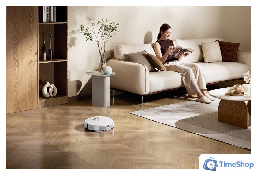 Робот-пылесос Xiaomi Robot Vacuum S40 Pro OV71GL (евровилка, белый) - Изображение №14 — Интернет-магазин Time-Shop