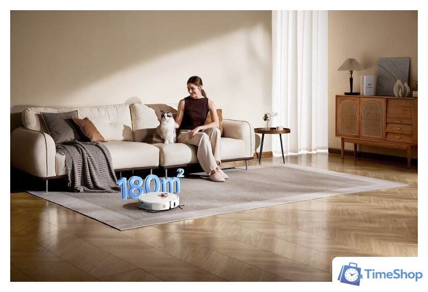 Робот-пылесос Xiaomi Robot Vacuum S40 Pro OV71GL (евровилка, белый) - Изображение №18 — Интернет-магазин Time-Shop