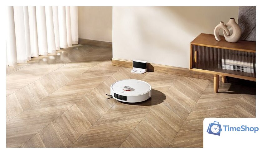 Робот-пылесос Xiaomi Robot Vacuum S40 Pro OV71GL (евровилка, белый) - Изображение №13 — Интернет-магазин Time-Shop