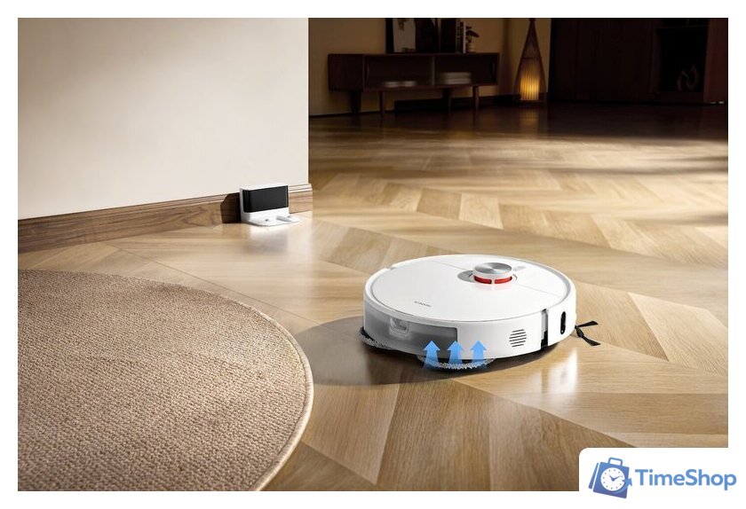 Робот-пылесос Xiaomi Robot Vacuum S40 Pro OV71GL (евровилка, белый) - Изображение №10 — Интернет-магазин Time-Shop