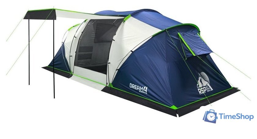 Кемпинговая палатка RSP Outdoors Dream 4 (синий) - Изображение №6 — Интернет-магазин Time-Shop