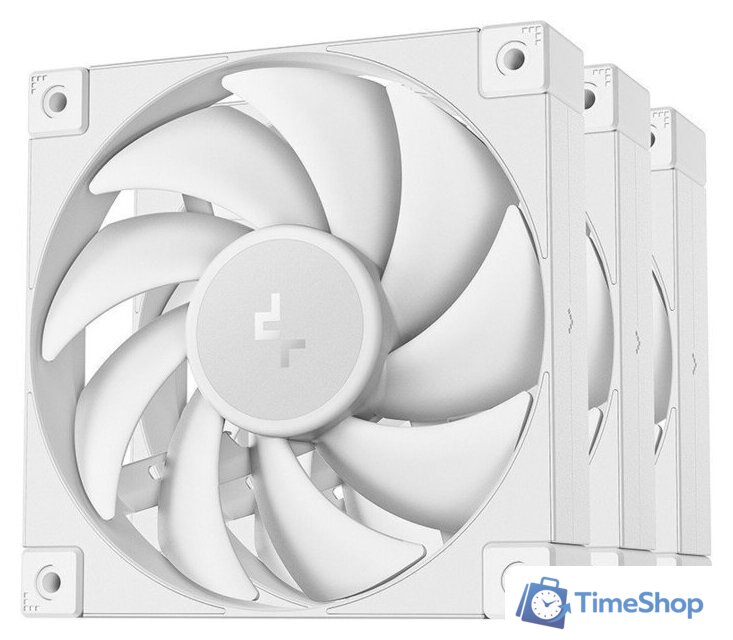 Комплект вентиляторов для корпуса DeepCool FD12 WH-3 IN 1 R-FD12-WHNPN3-G - Изображение №1 — Интернет-магазин Time-Shop