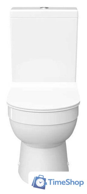 Унитаз напольный Керамин Бергамо Нова Slim МЛ 2-режим (белый) - Изображение №3 — Интернет-магазин Time-Shop