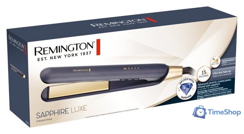 Выпрямитель Remington Sapphire S5805 - Изображение №3 — Интернет-магазин Time-Shop