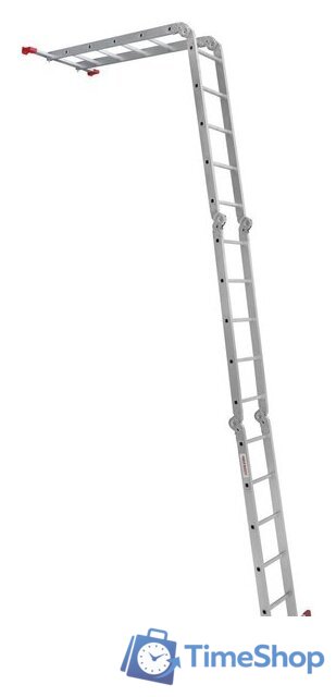 Лестница-трансформер Новая высота NV 233 трансформер с помостом 4x5 ступеней - Изображение №5 — Интернет-магазин Time-Shop