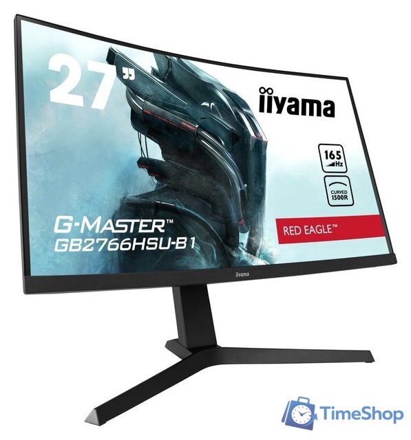 Игровой монитор iiyama G-Master Red Eagle GB2766HSU-B1 - Изображение №5 — Интернет-магазин Time-Shop