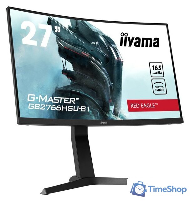 Игровой монитор iiyama G-Master Red Eagle GB2766HSU-B1 - Изображение №4 — Интернет-магазин Time-Shop