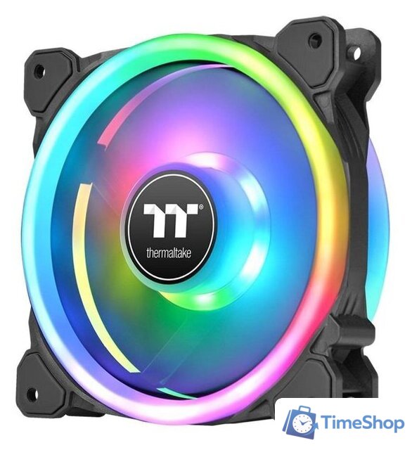 Комплект вентиляторов для корпуса с контроллером Thermaltake SWAFAN 14 RGB Radiator Fan TT Premium Edition CL-F138-PL14SW-A - Изображение №2 — Интернет-магазин Time-Shop
