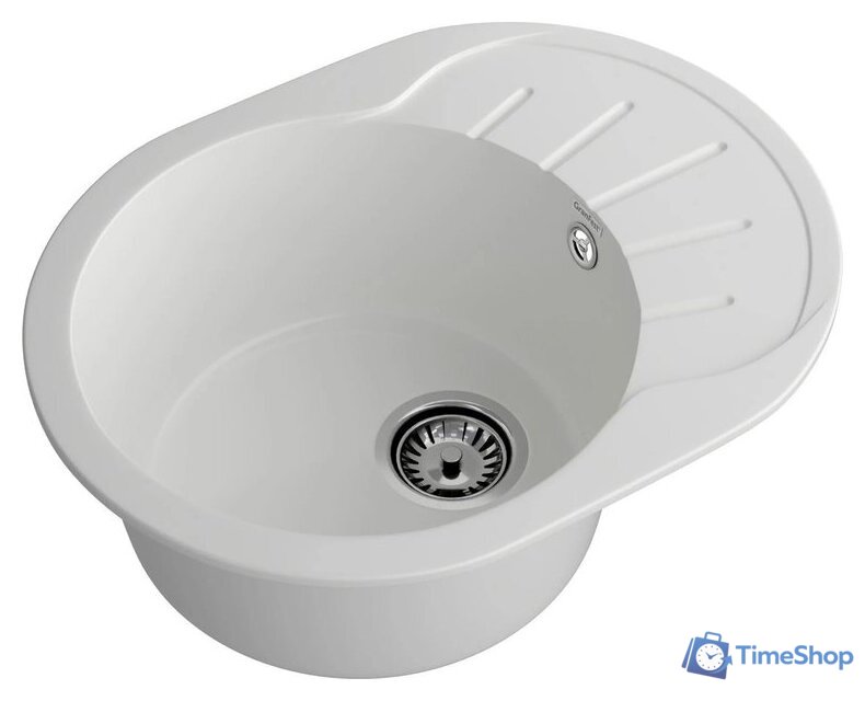 Кухонная мойка GranFest Rondo 580L (иней) - Изображение №3 — Интернет-магазин Time-Shop