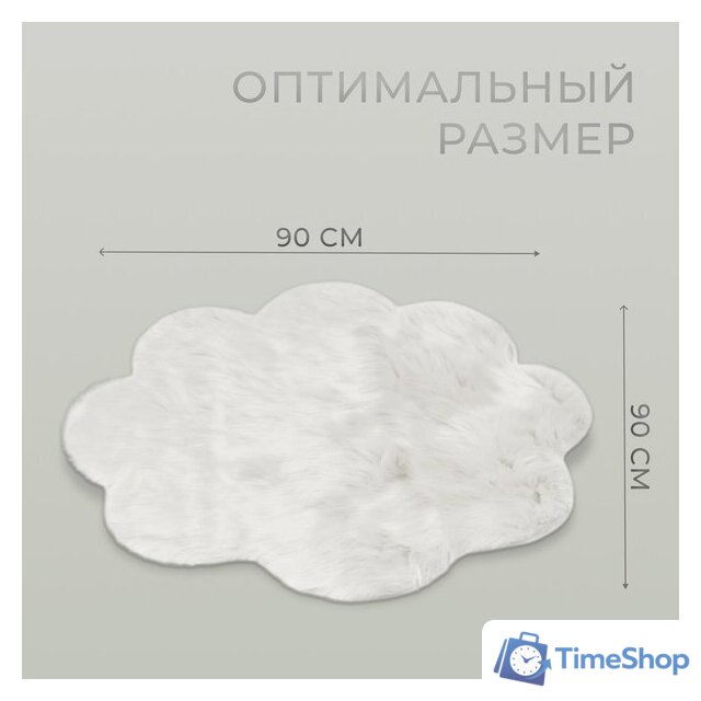 Ковер для жилой комнаты Mio Tesoro TBD0548659301A (90x90) - Изображение №4 — Интернет-магазин Time-Shop