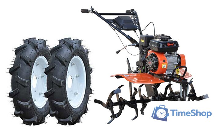 Мотокультиватор бензиновый Skiper SP-700 (колеса 4.00-10) - Изображение №1 — Интернет-магазин Time-Shop