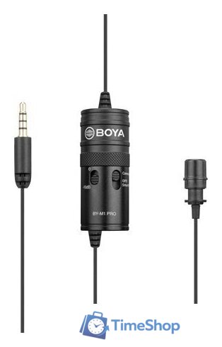 Проводной микрофон BOYA BY-M1 Pro - Изображение №1 — Интернет-магазин Time-Shop