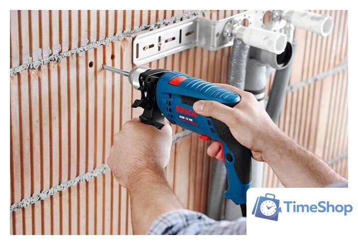 Ударная дрель Bosch GSB 13 RE Professional (0601217100) - Изображение №8 — Интернет-магазин Time-Shop