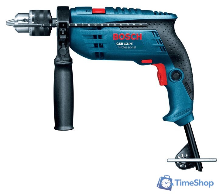 Ударная дрель Bosch GSB 13 RE Professional (0601217100) - Изображение №2 — Интернет-магазин Time-Shop