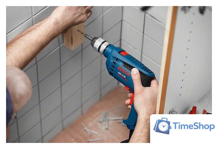 Ударная дрель Bosch GSB 13 RE Professional (0601217100) - Изображение №7 — Интернет-магазин Time-Shop