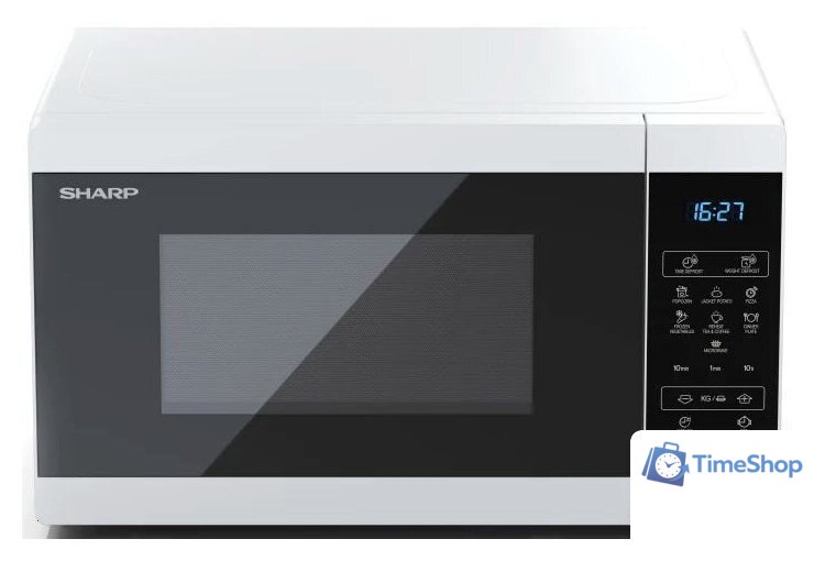 Микроволновая печь Sharp YC-MS02E-W - Изображение №2 — Интернет-магазин Time-Shop