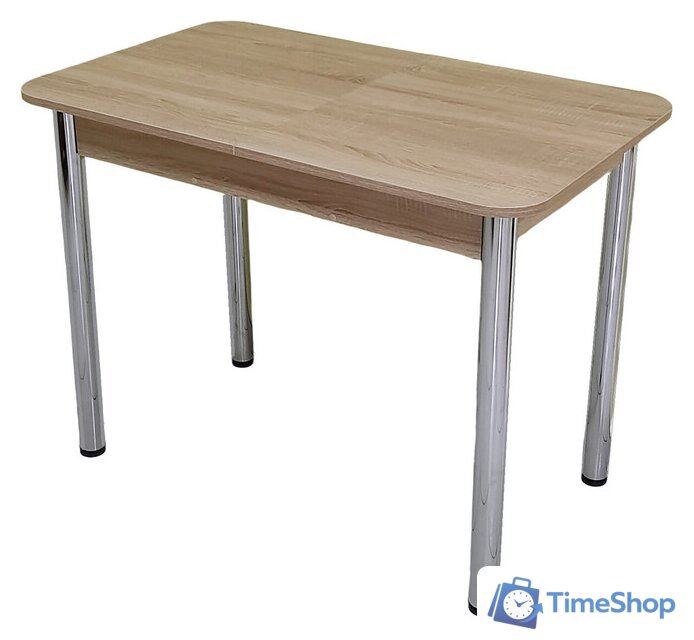 Кухонный стол СВД Юнио 110x70 010.Д2.Х (дуб сонома) - Изображение №1 — Интернет-магазин Time-Shop