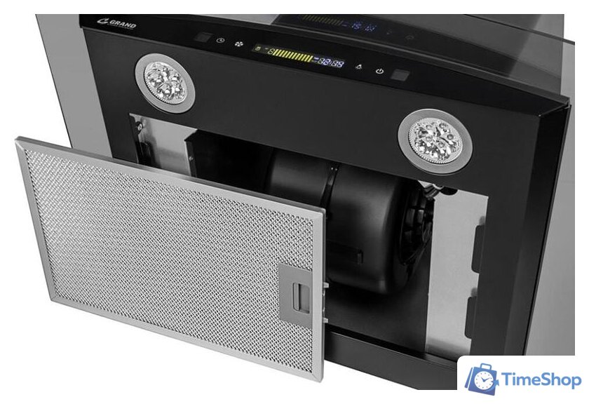 Кухонная вытяжка Grand Blagnac 60 (черный) - Изображение №3 — Интернет-магазин Time-Shop