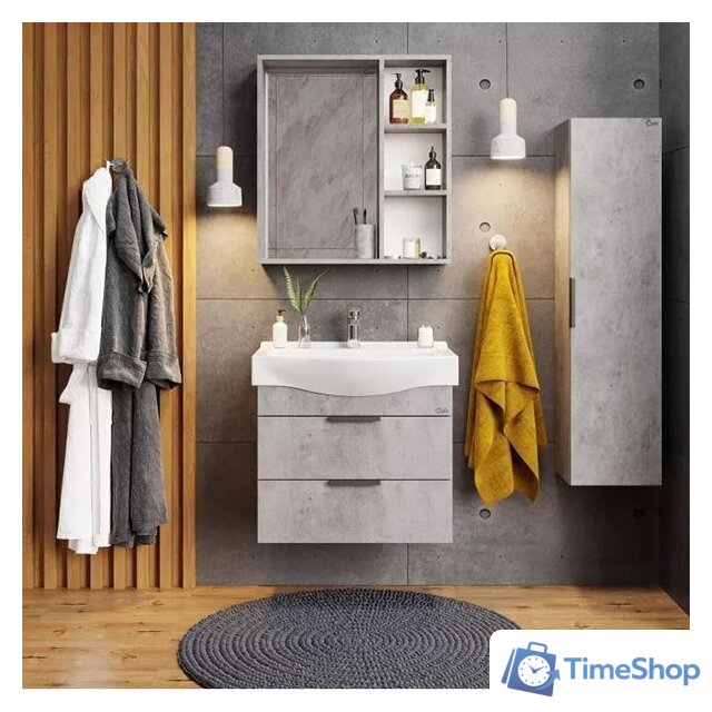  Onika Шкаф с зеркалом Девис 65.00У 206542 - Изображение №2 — Интернет-магазин Time-Shop