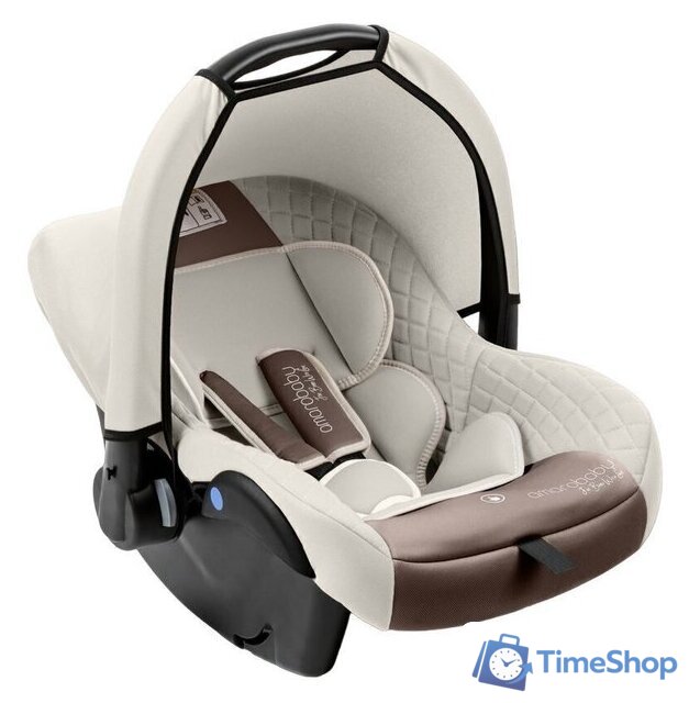Детское автокресло Amarobaby Baby Comfort AB222008BC/38 (светло-бежевый) - Изображение №1 — Интернет-магазин Time-Shop