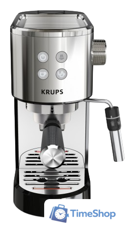 Рожковая кофеварка Krups Virtuoso XP444C10 - Изображение №1 — Интернет-магазин Time-Shop
