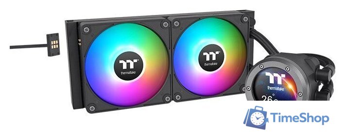 Система жидкостного охлаждения для процессора Thermaltake TH280 V2 Ultra EX ARGB CL-W416-PL14SW-A - Изображение №1 — Интернет-магазин Time-Shop