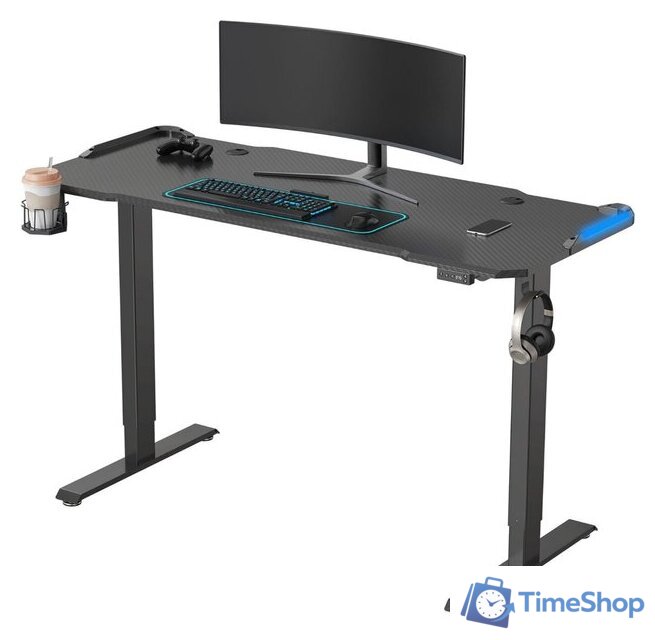 Геймерский стол CACTUS CS-EDL-GBK - Изображение №1 — Интернет-магазин Time-Shop