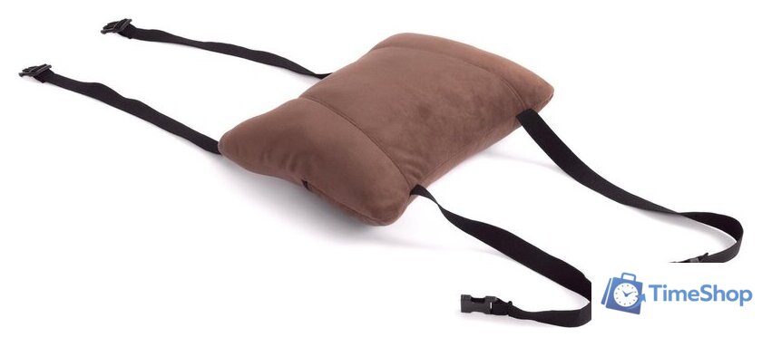 Игровое (геймерское) кресло TetChair Driver (флок/ткань, коричневый) - Изображение №14 — Интернет-магазин Time-Shop