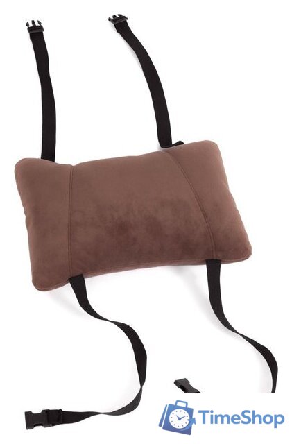 Игровое (геймерское) кресло TetChair Driver (флок/ткань, коричневый) - Изображение №13 — Интернет-магазин Time-Shop