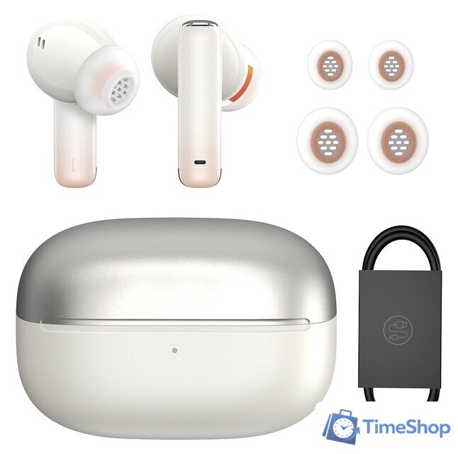 Наушники Baseus Storm 1 (белый) - Изображение №7 — Интернет-магазин Time-Shop