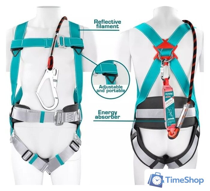 Страховочная привязь Total TSH501420 - Изображение №1 — Интернет-магазин Time-Shop