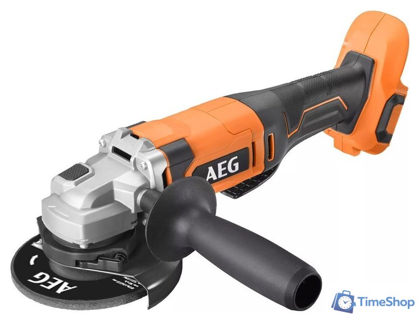Угловая шлифмашина AEG Powertools BEWS18-125X2-0 4935498182 (без АКБ) - Изображение №4 — Интернет-магазин Time-Shop