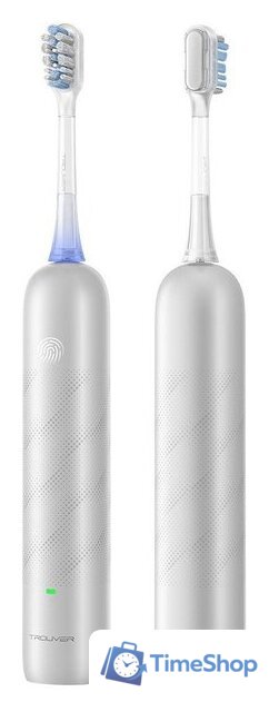 Электрическая зубная щетка Trouver 3D Clean Electric Toothbrush ATB15A (серебристый) - Изображение №2 — Интернет-магазин Time-Shop