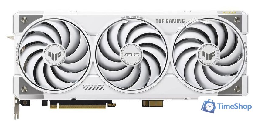 Видеокарта ASUS TUF Gaming GeForce RTX 5070 Ti 16GB GDDR7 BTF White OC Edition TUF-RTX5070TI-O16G-BTF-WHITE - Изображение №2 — Интернет-магазин Time-Shop