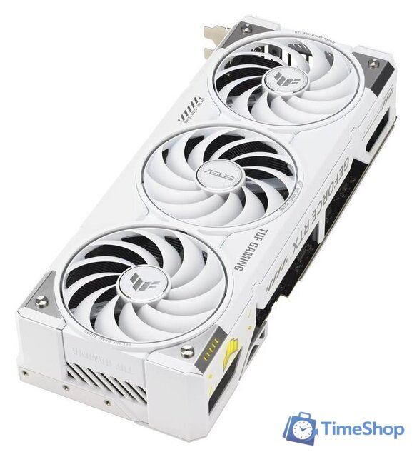Видеокарта ASUS TUF Gaming GeForce RTX 5070 Ti 16GB GDDR7 BTF White OC Edition TUF-RTX5070TI-O16G-BTF-WHITE - Изображение №7 — Интернет-магазин Time-Shop