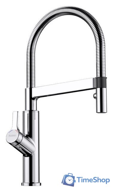 Смеситель Blanco Solenta-S Senso (рычаг слева, хром) - Изображение №1 — Интернет-магазин Time-Shop