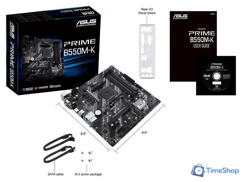 Материнская плата ASUS PRIME B550M-K - Изображение №6 — Интернет-магазин Time-Shop