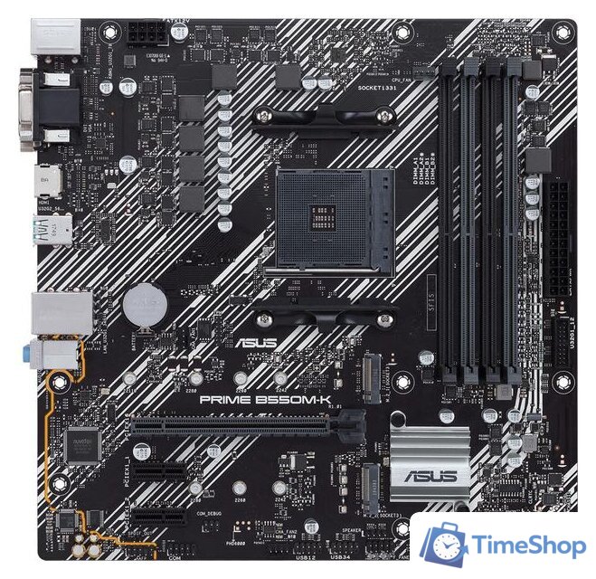Материнская плата ASUS PRIME B550M-K - Изображение №1 — Интернет-магазин Time-Shop