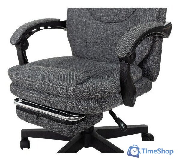 Офисное кресло Бюрократ CH-868MSG-F (серый 3C1) - Изображение №8 — Интернет-магазин Time-Shop