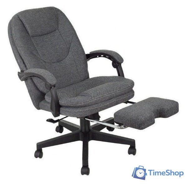 Офисное кресло Бюрократ CH-868MSG-F (серый 3C1) - Изображение №5 — Интернет-магазин Time-Shop