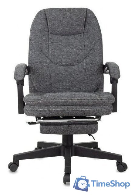 Офисное кресло Бюрократ CH-868MSG-F (серый 3C1) - Изображение №2 — Интернет-магазин Time-Shop