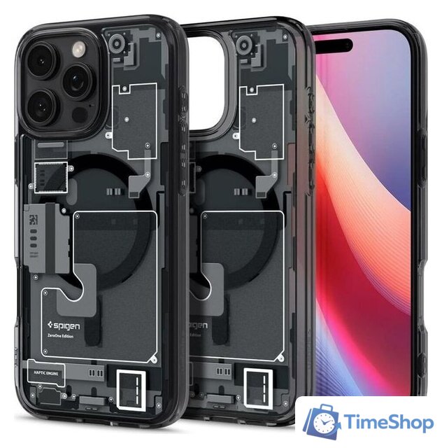 Чехол для телефона Spigen Ultra Hybrid Mag Magsafe для iPhone 16 Pro Max Zero One - Изображение №2 — Интернет-магазин Time-Shop
