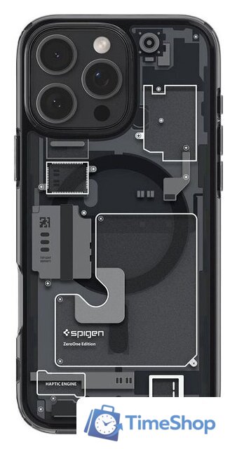 Чехол для телефона Spigen Ultra Hybrid Mag Magsafe для iPhone 16 Pro Max Zero One - Изображение №1 — Интернет-магазин Time-Shop