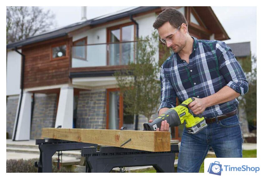 Сабельная пила Ryobi R18RS-0 5133002637 (без АКБ) - Изображение №5 — Интернет-магазин Time-Shop