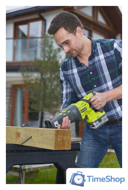 Сабельная пила Ryobi R18RS-0 5133002637 (без АКБ) - Изображение №3 — Интернет-магазин Time-Shop