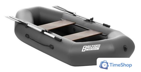 Гребная лодка Тонар Бриз 240 (серый) - Изображение №1 — Интернет-магазин Time-Shop